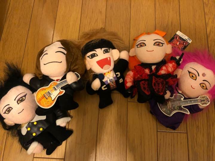 X JAPAN 人形フルセット