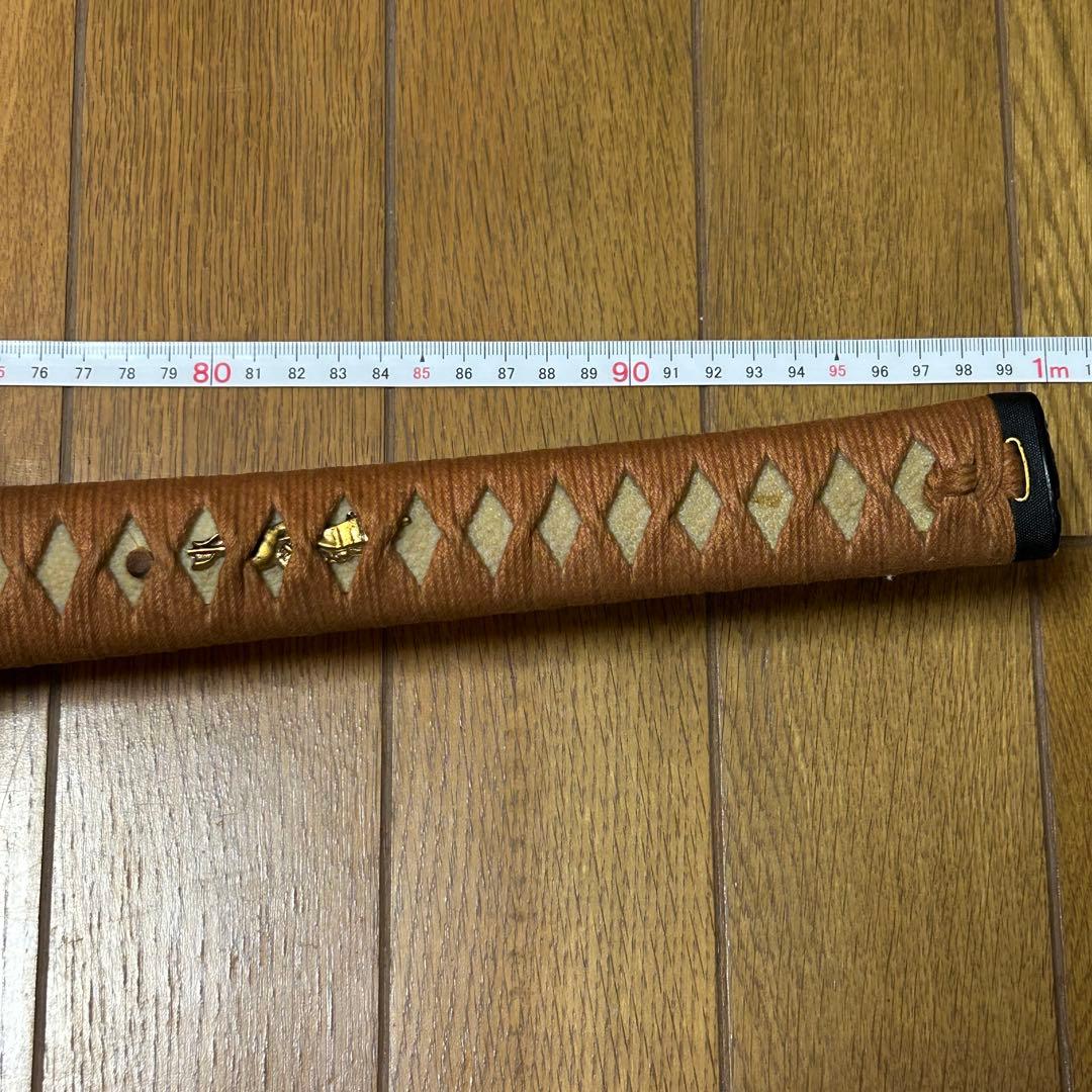 モ*ー様 模造刀 刀 約99cm 拵え 刀袋付き 刀装具 刀剣