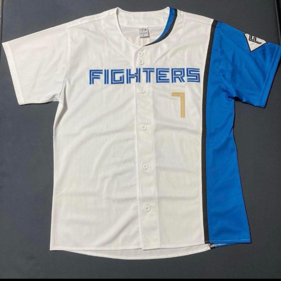 直筆サイン入り 元 日本ハム ファイターズ　松本 剛 レプリカ ユニフォーム