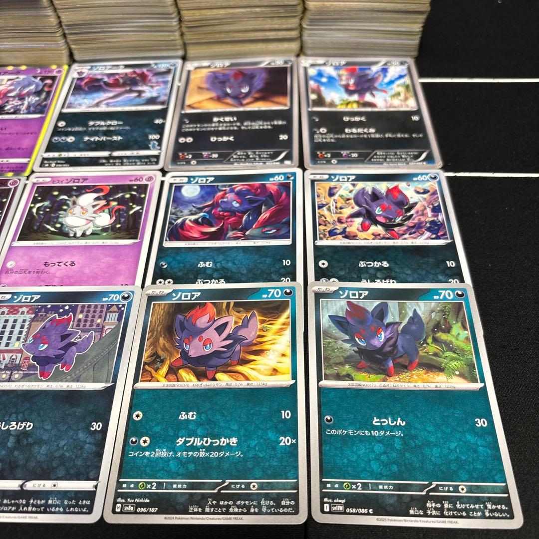 【約1000枚】ポケモンカード　ゾロア　ゾロアーク　大量セットまとめ売り