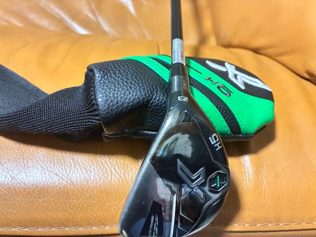 ゼクシオX 2022 5H 純正SR ユーティリティ美品