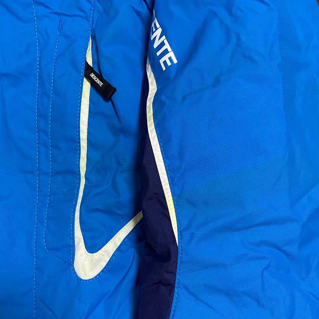美品 DESCENTE スキー 上下セット セットアップ 中綿 撥水 メンズ M