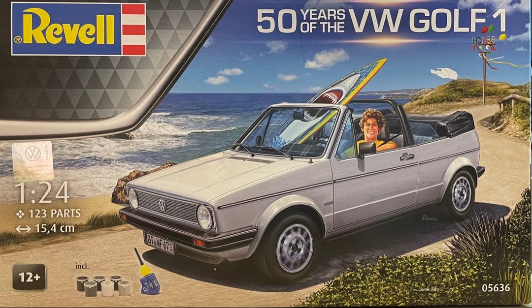 レベル Revell 1/24 VW Golf 1 50周年モデル