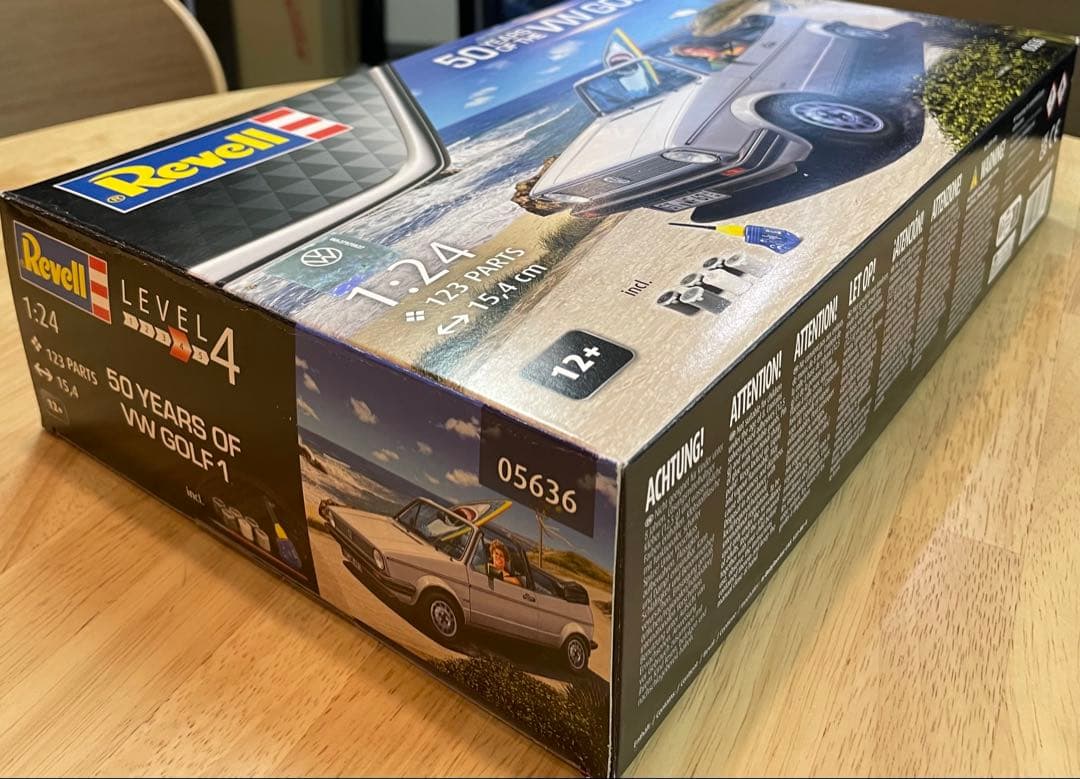 レベル Revell 1/24 VW Golf 1 50周年モデル