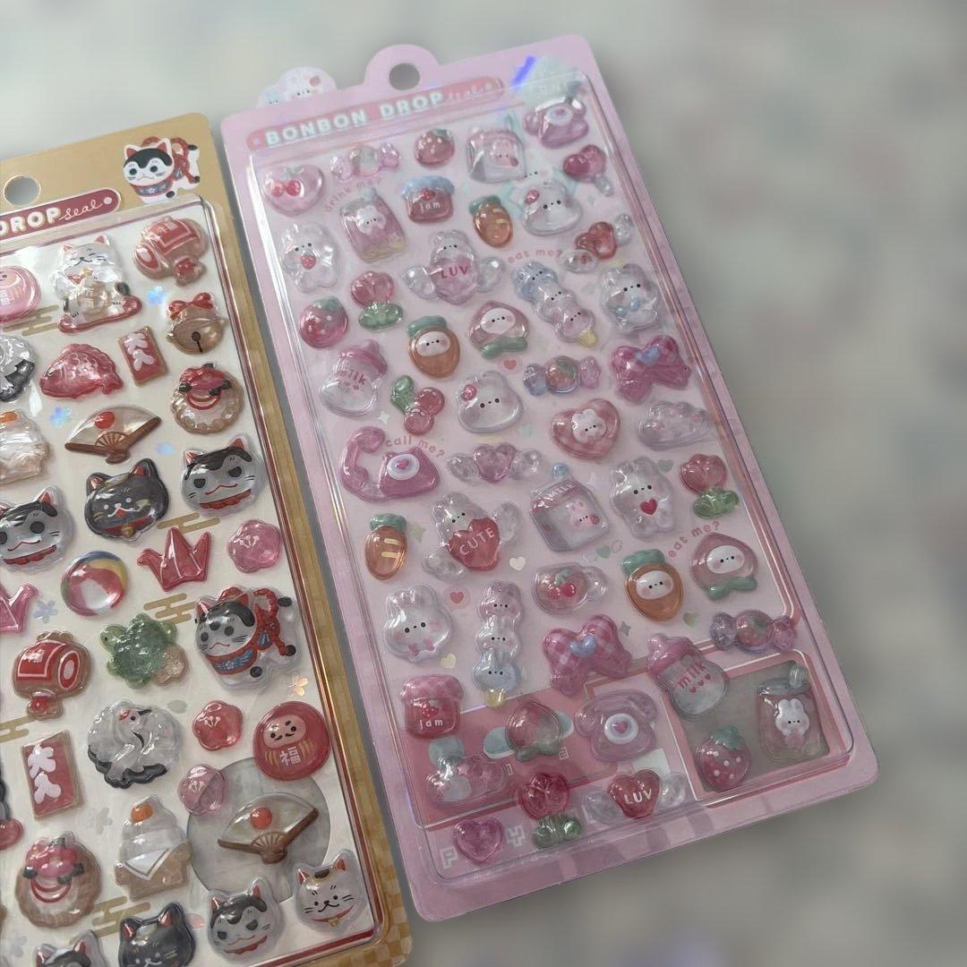 国内正規品　ボンボンドロップ　うるちゅる　オリジナル　和柄　パワーパフガールズ