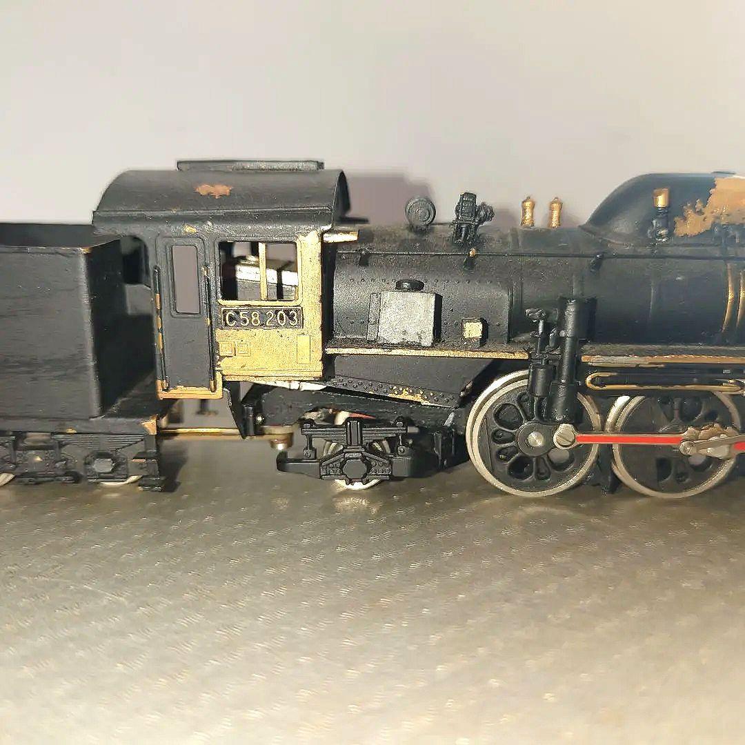 宮沢模型 C58203 蒸気機関車 HOゲージ【ジャンク品】