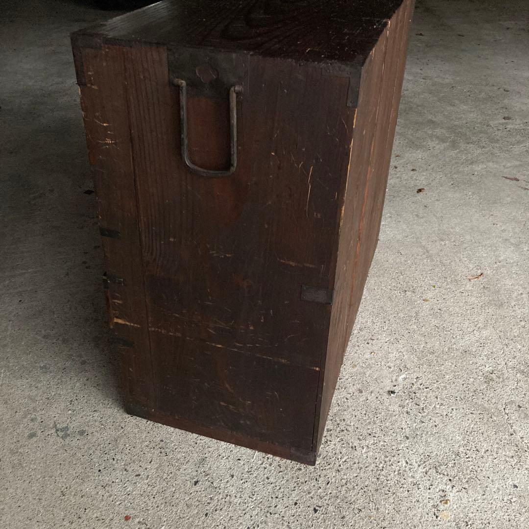 古道具　舟屋箪笥　骨董家具