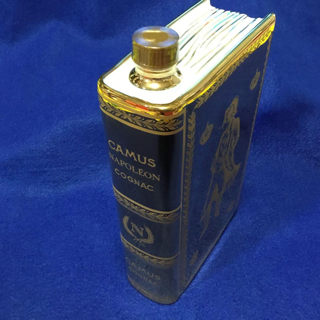 【未開栓】コニャック　カミュ　ブック　ナポレオン　ゴールド