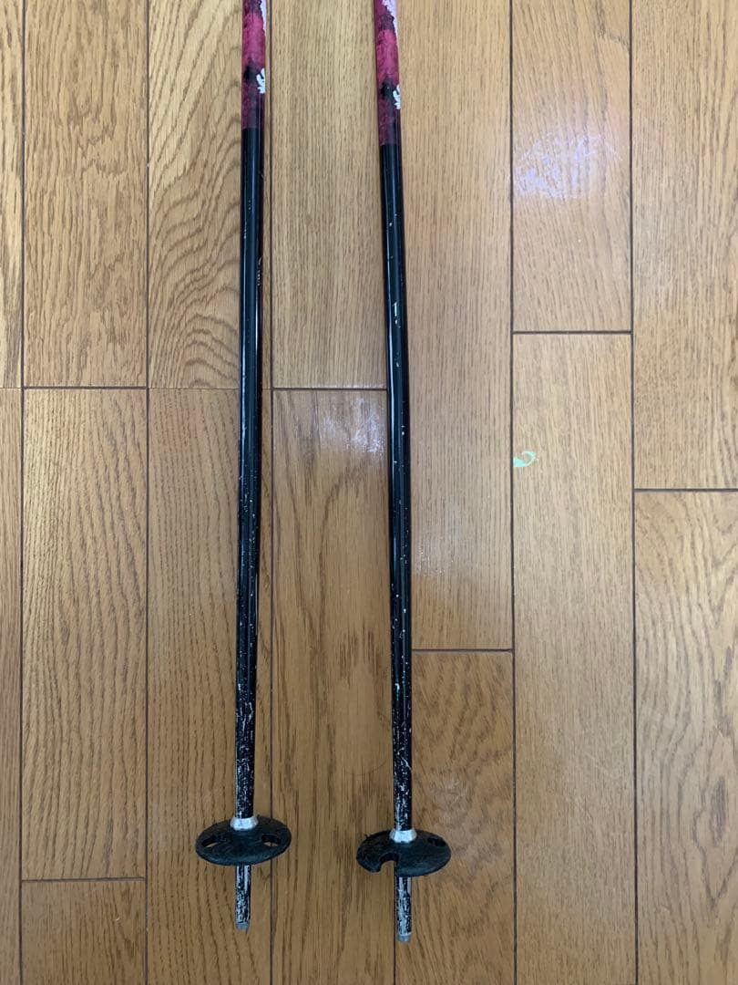 スキー３点セット 126cmスキー板 ブーツ ストック