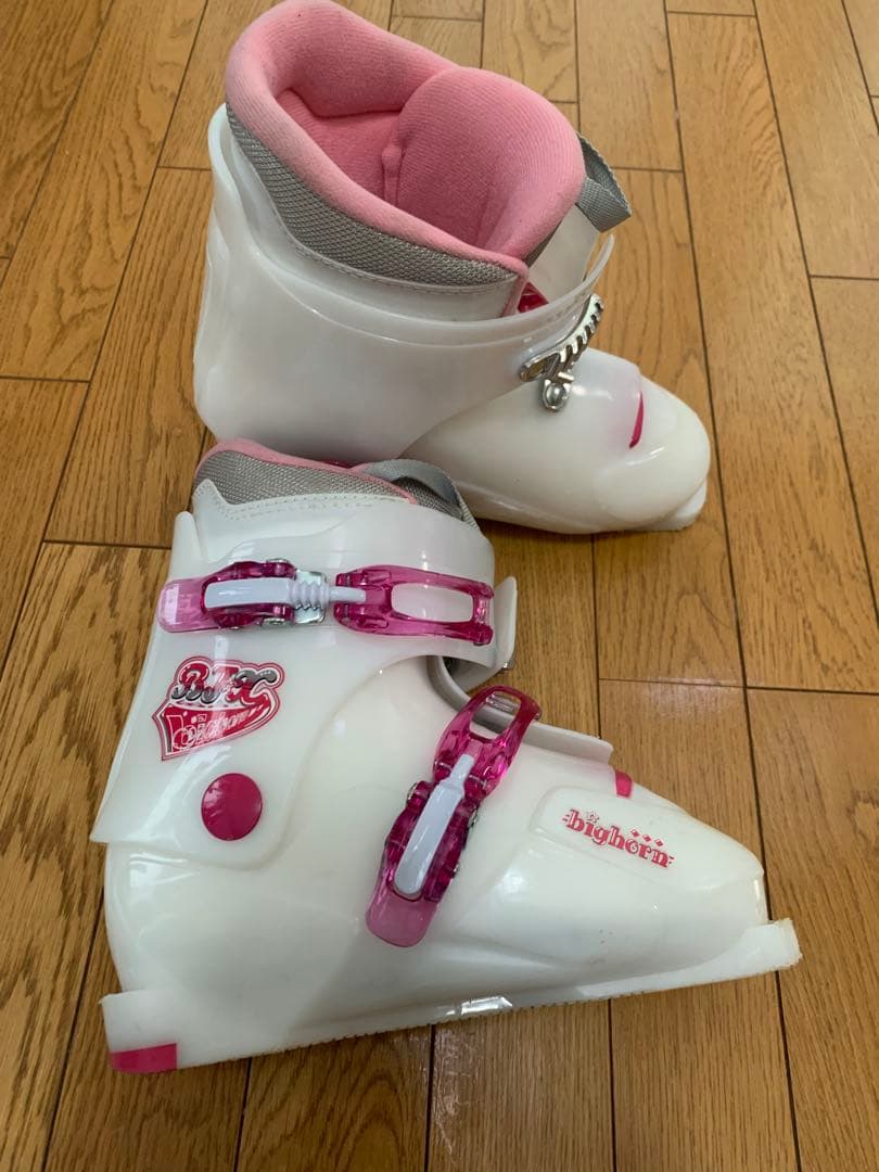 スキー３点セット 126cmスキー板 ブーツ ストック