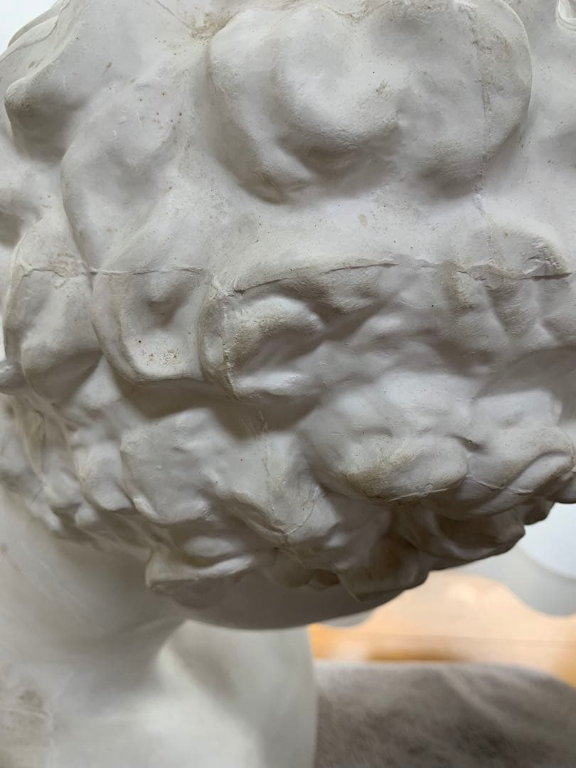 希少　石膏寄せ型製法　 ヘルメス石膏像　デッサン用　芸大受験用　絵画用石膏像