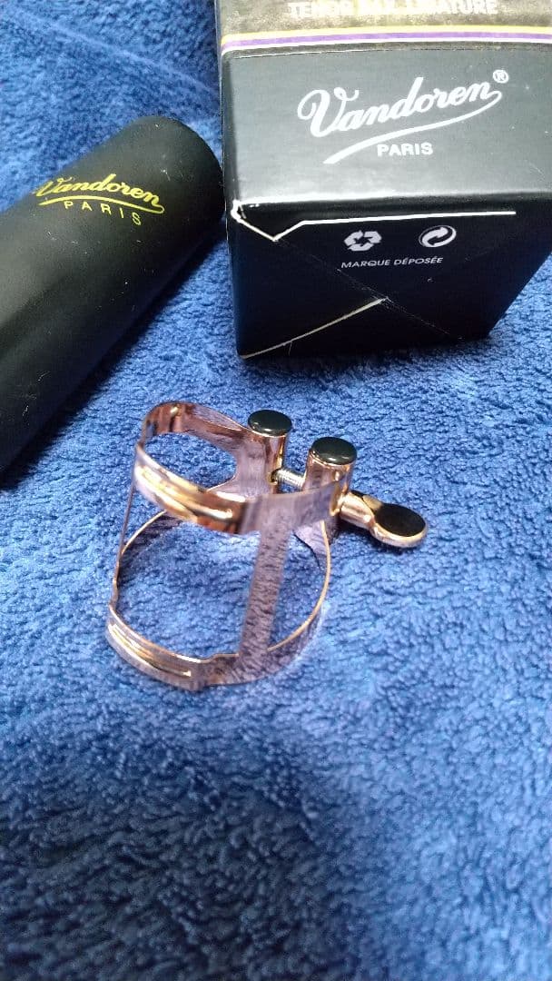 テナーサックス用　リガチャー　vandoren lc58pgp ピンクゴールド