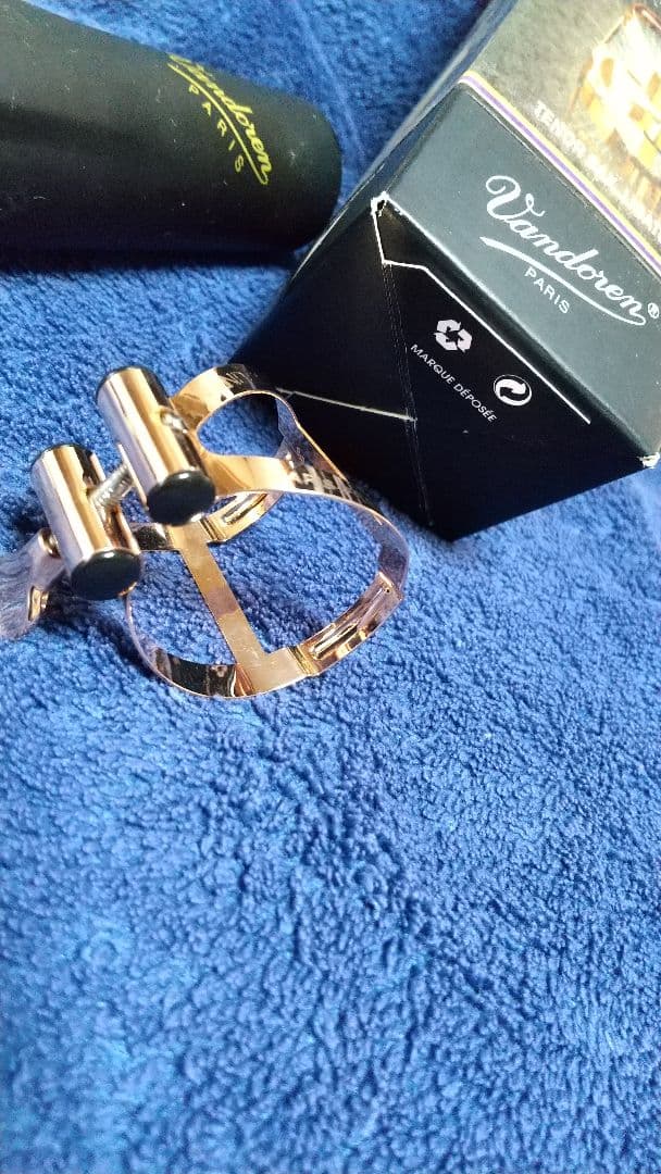 テナーサックス用　リガチャー　vandoren lc58pgp ピンクゴールド