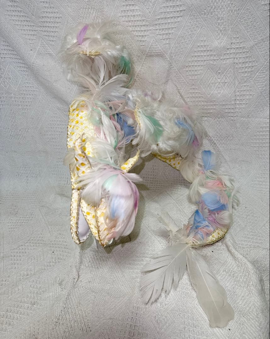 【レザー】アートドール　蛇　ドラゴン②《ハンドメイド》　artdoll