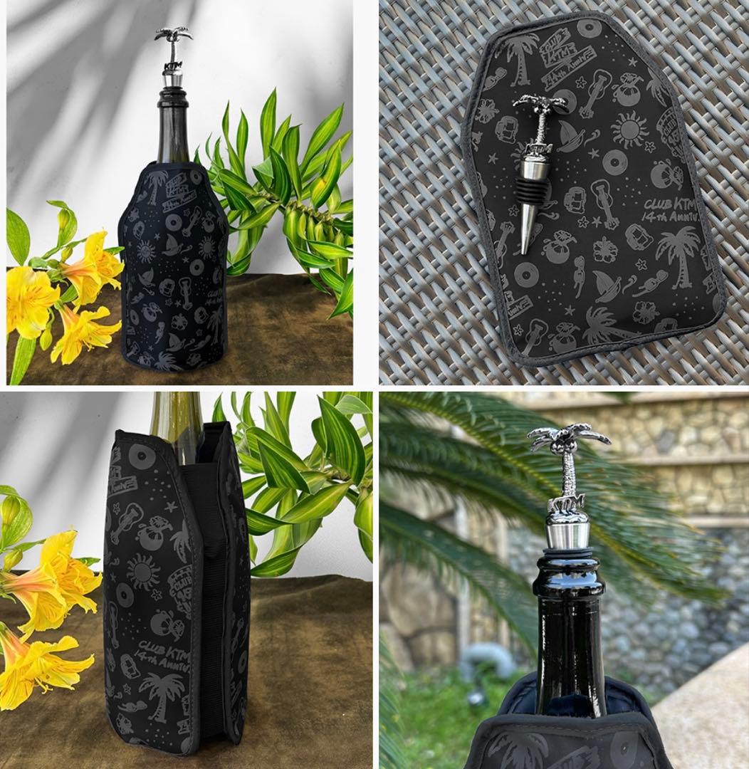 【CLUBケツメイシ14周年】ボトルクーラー&ボトルストッパー　ケツメイシグッズ