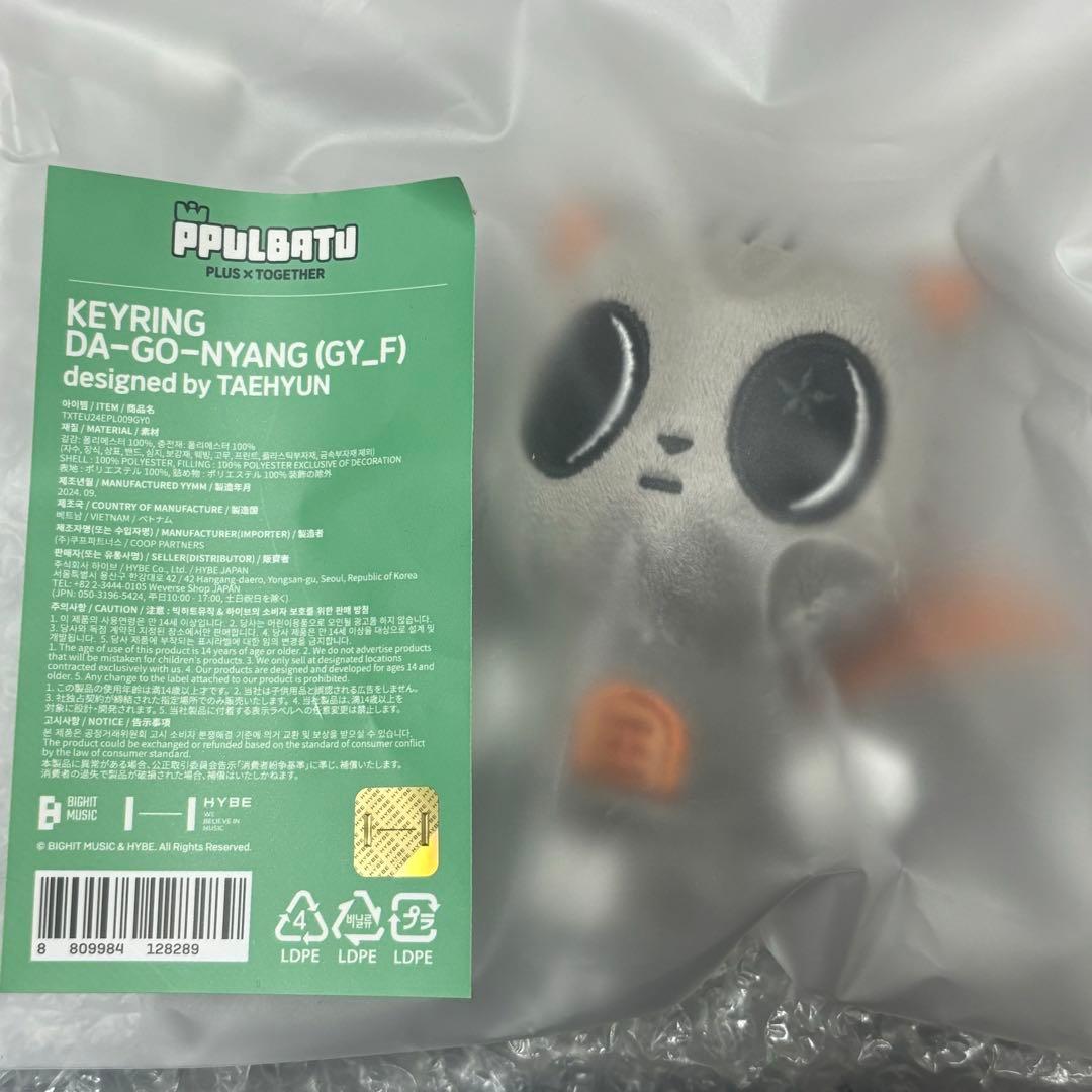 TXT PPULBATU 初期 キーリング ダゴニャン テヒョン