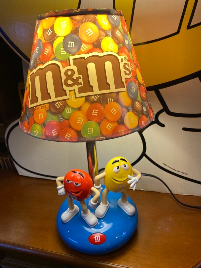 ♦︎超激レア♦︎エムアンドエムズ コレクターズアイテム テーブルランプ　ナイトランプ