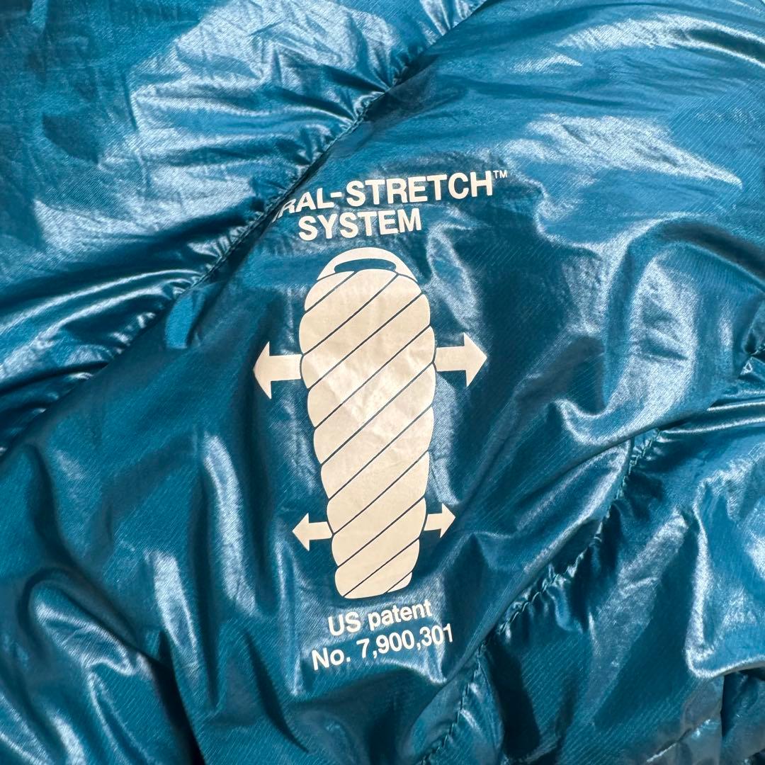 極美品モンベル　アルパインダウンハガー800 右ジップバルサムクリーニング済