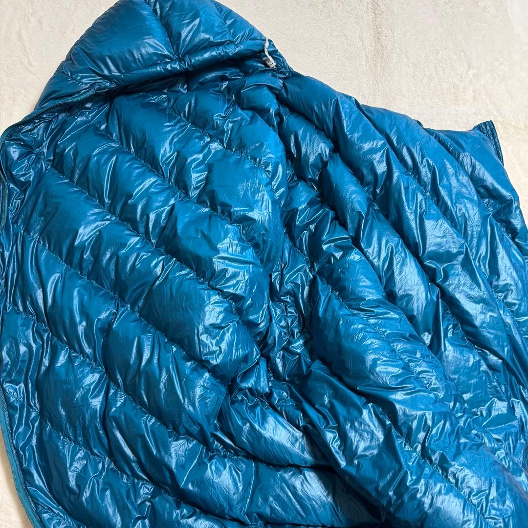 極美品モンベル　アルパインダウンハガー800 右ジップバルサムクリーニング済