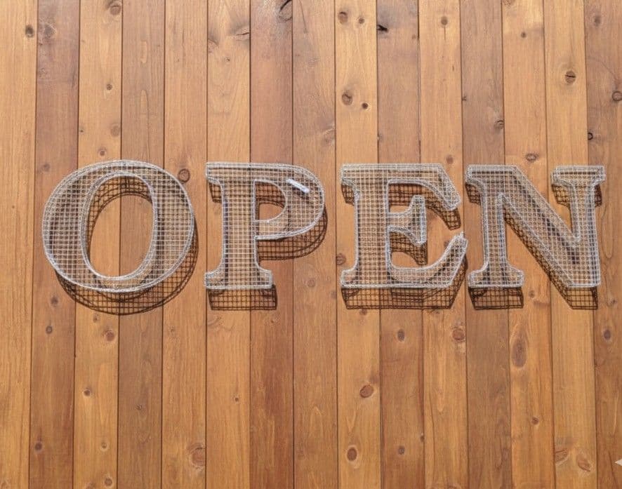 アルファベット看板 OPEN 壁掛け看板 立体式 大型看板 オープンサイン