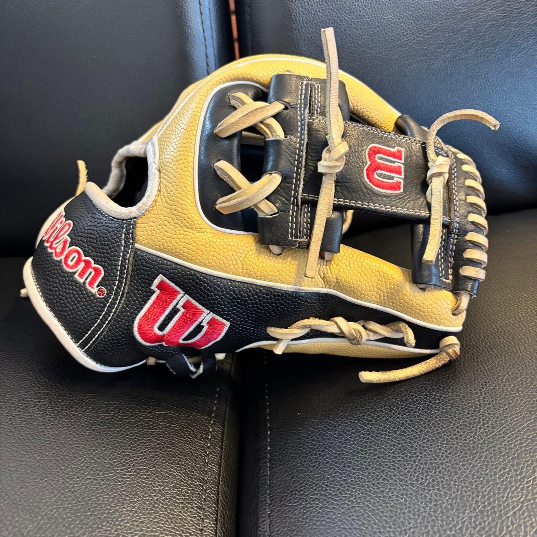 柴田竜拓に憧れる　Wilson 硬式グローブ A2000 DP15 ペドロイア