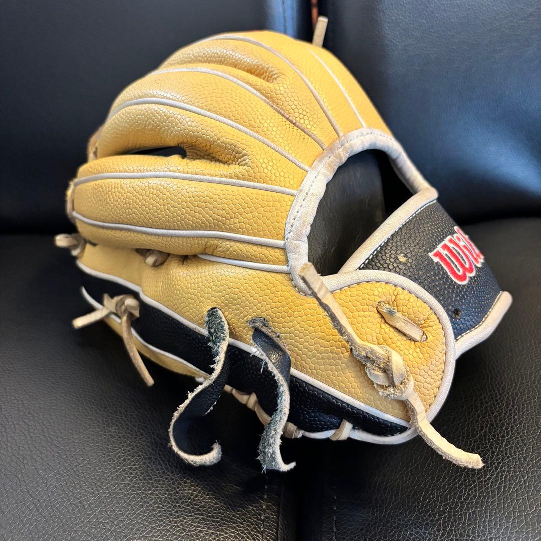 柴田竜拓に憧れる　Wilson 硬式グローブ A2000 DP15 ペドロイア