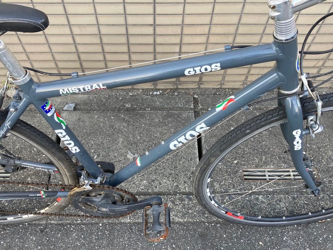 GIOS MISTRAL ジオス ミストラル グレー サイズ480 前3×後8段