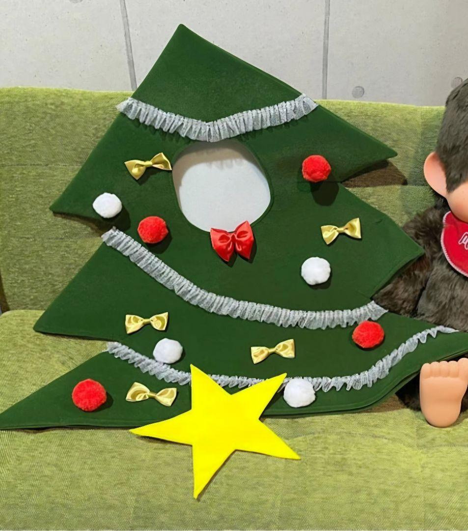 クリスマスツリーモンチッチドレス