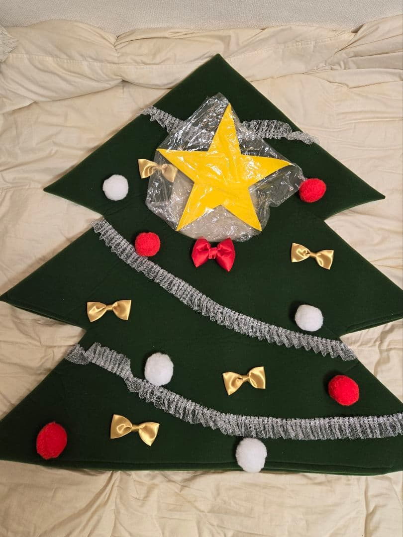 クリスマスツリーモンチッチドレス