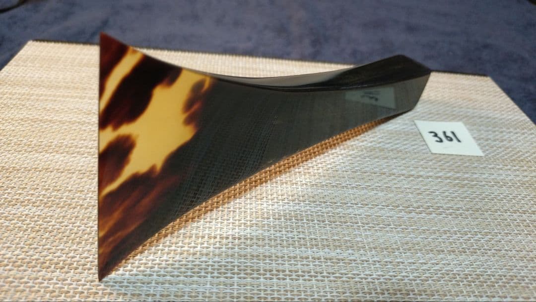 三味線バチ【送料無料】黒水牛天然素材361