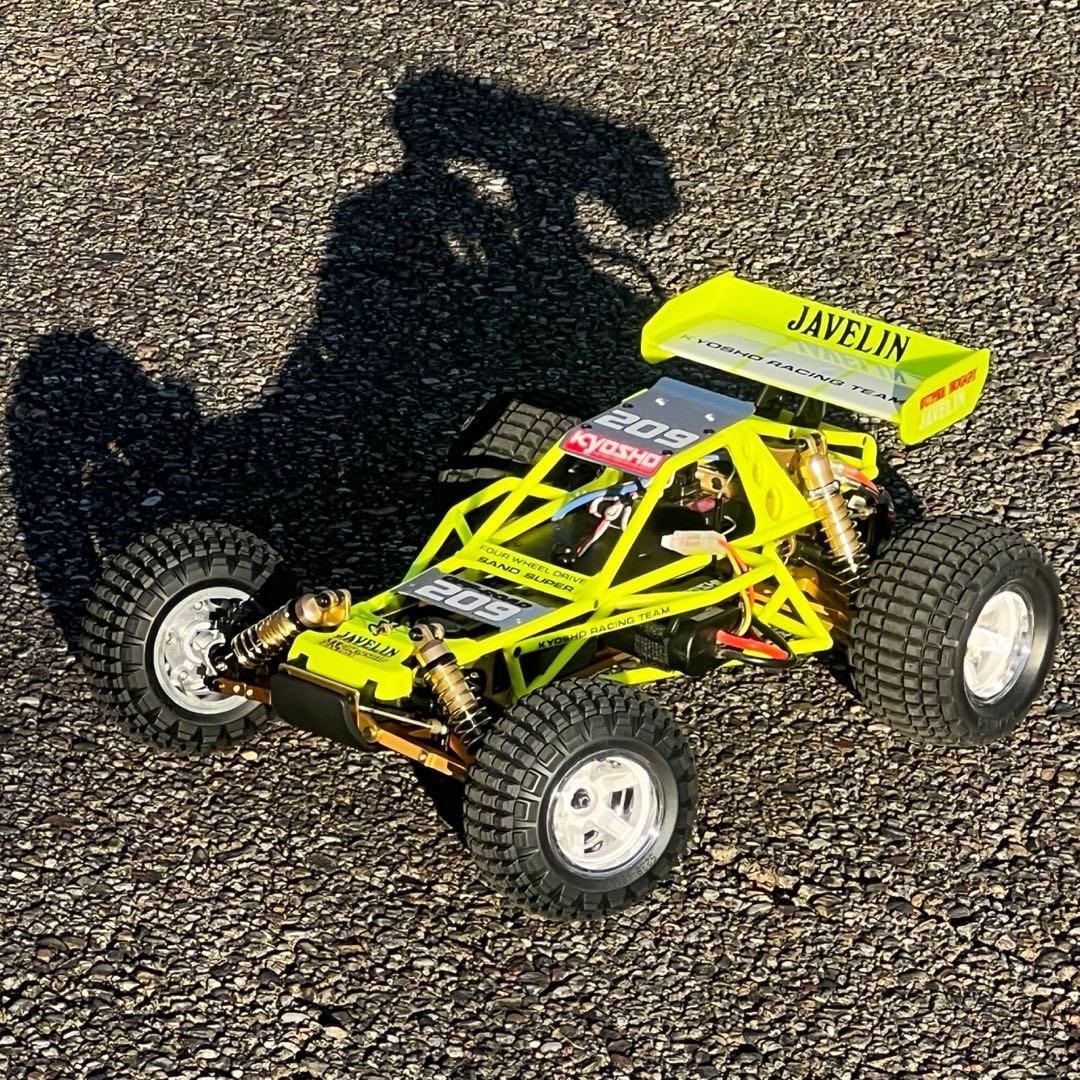 ラジコン　京商ターボオプティマ　ジャベリン仕様　送受信機付き❗️