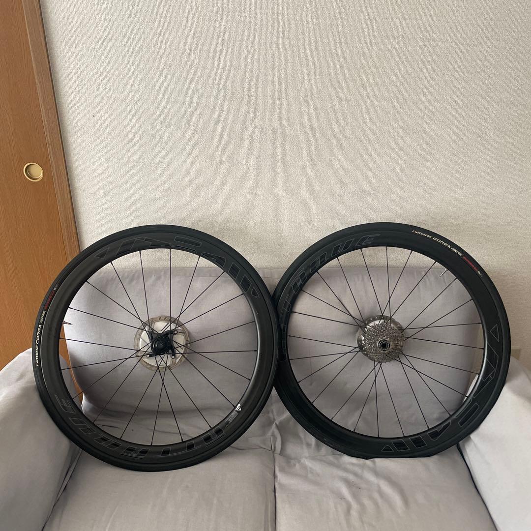 しば グスト アタッキ カーボンホイール 45ミリハイト ディスクブレーキ