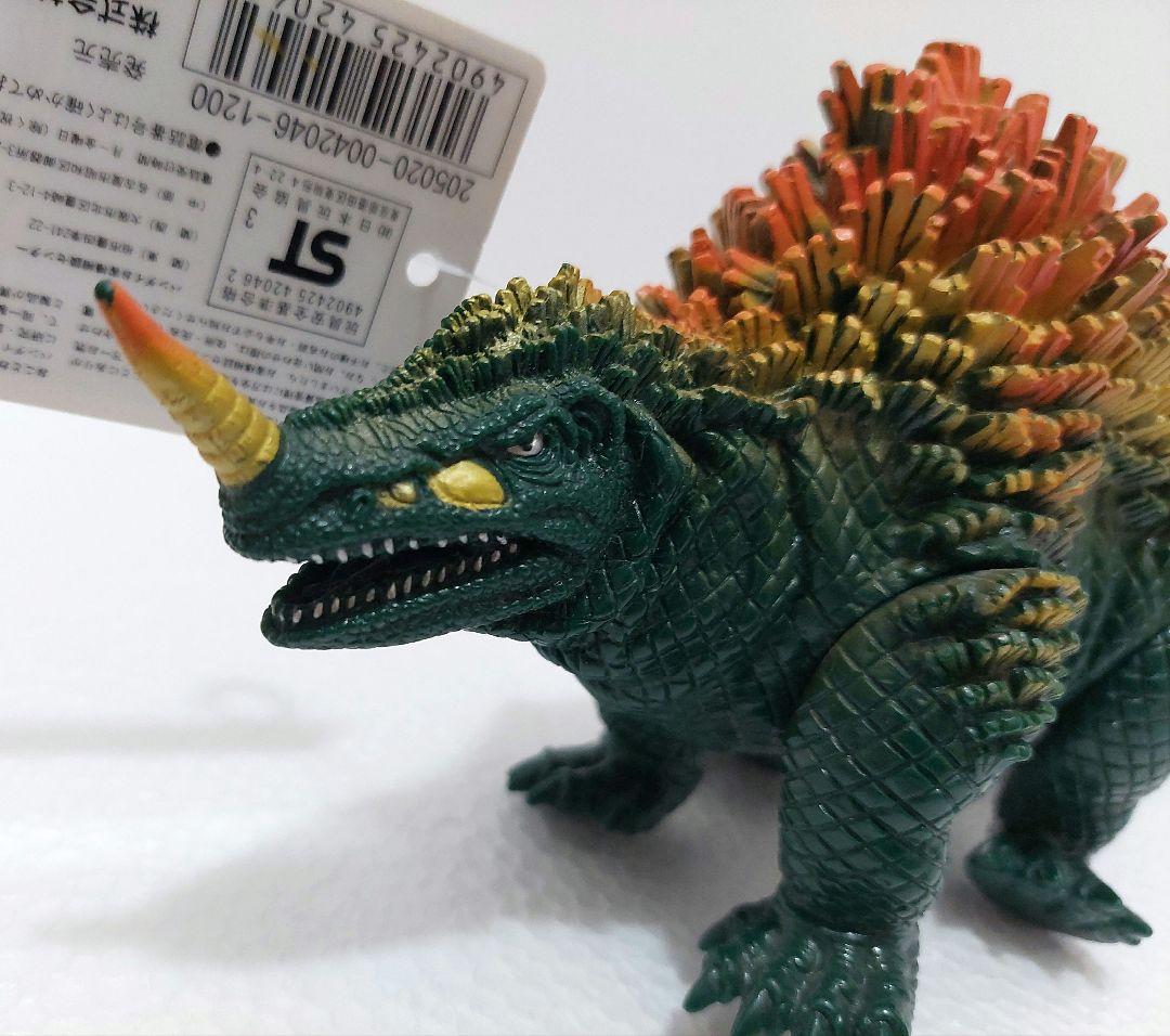 タグ付き　ウルトラマン　パワードザンボラー　ソフビ　パワードモンスターシリーズ