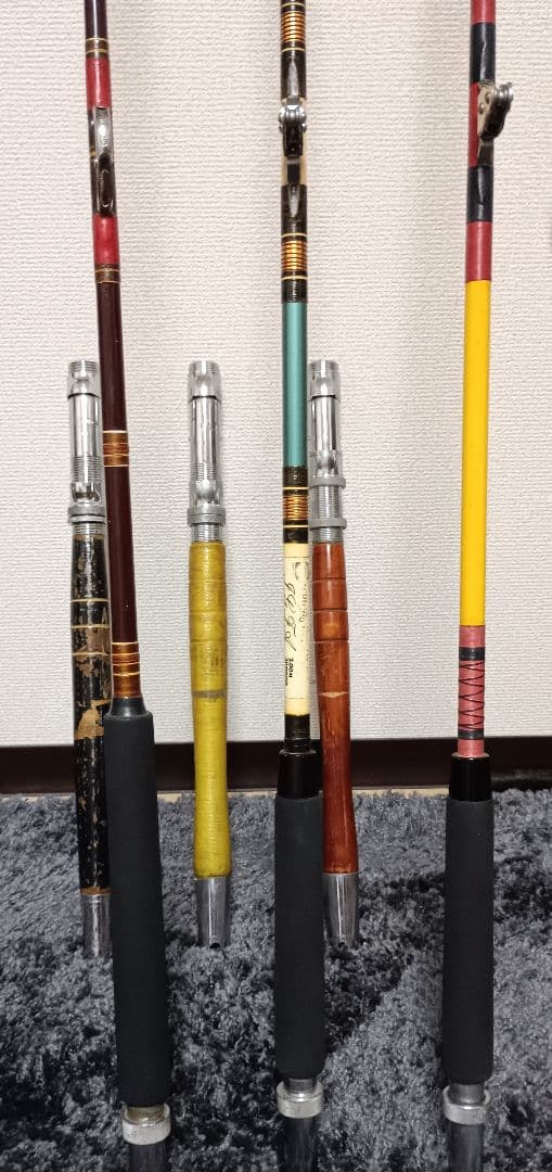 オリムピック トローリングロッドまとめて3本　メンテナンス済