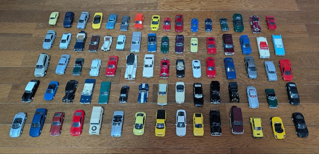 デルプラド 　 カーコレクション 1/43 77台　ミニカー　ジャンク