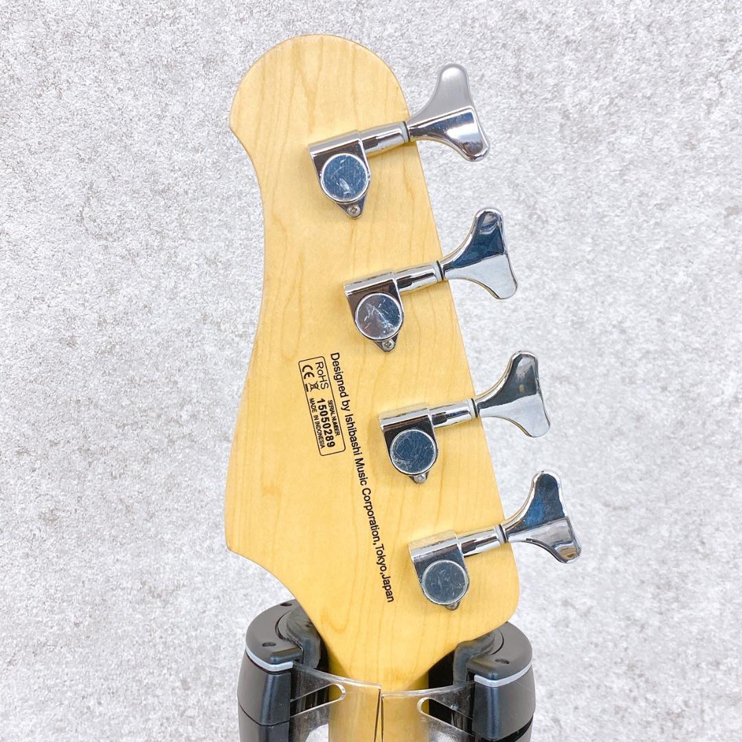 SELVA エレキベース ブラック ソフトケース・ケーブル等付属