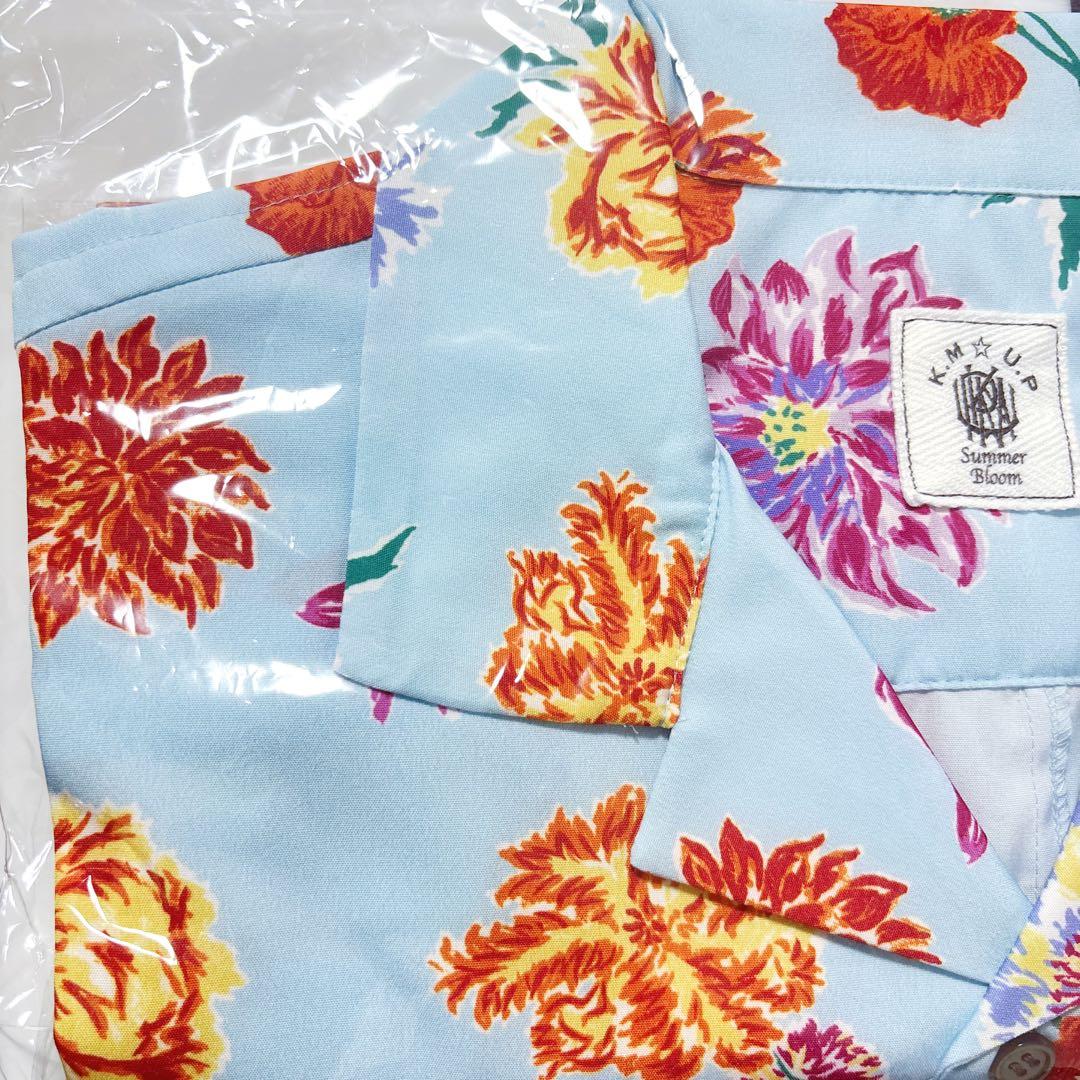 カミュ アロハ KMUP M ケイタマルヤマ オープンカラーシャツ うたプリ