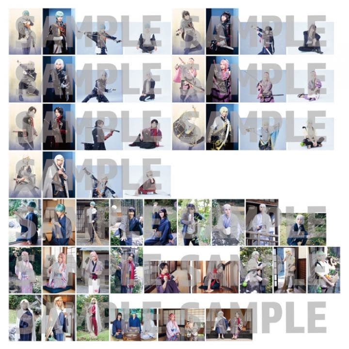 舞台 刀剣乱舞　天伝　全ブロマイドコンプリートセット ブロマイドケース付き