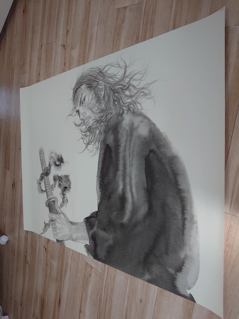 バガボンド Vagabond 最後のマンガ展 B1 ポスター 美品 井上雄彦