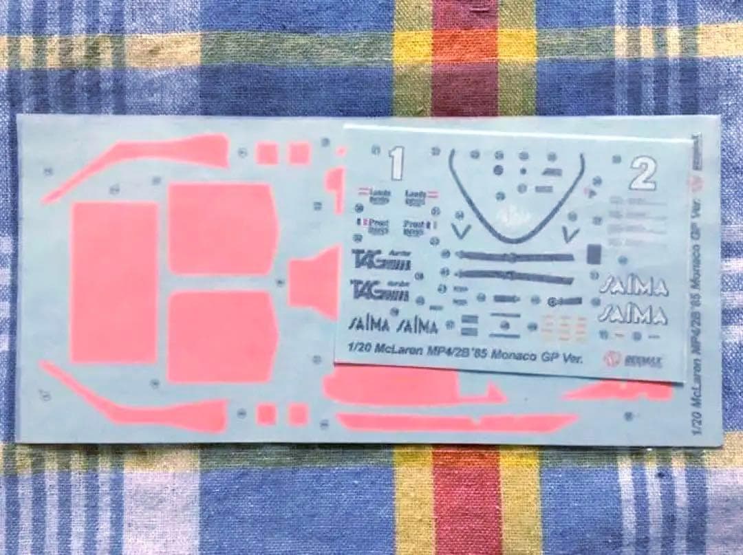 アオシマ/BEEMAX 1/20 マクラーレン・TAGポルシェ MP4/2B