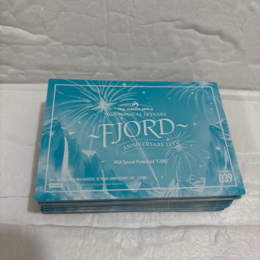 Mrs. GREEN APPLE FJORD フォトカード　ノーマルコンプ
