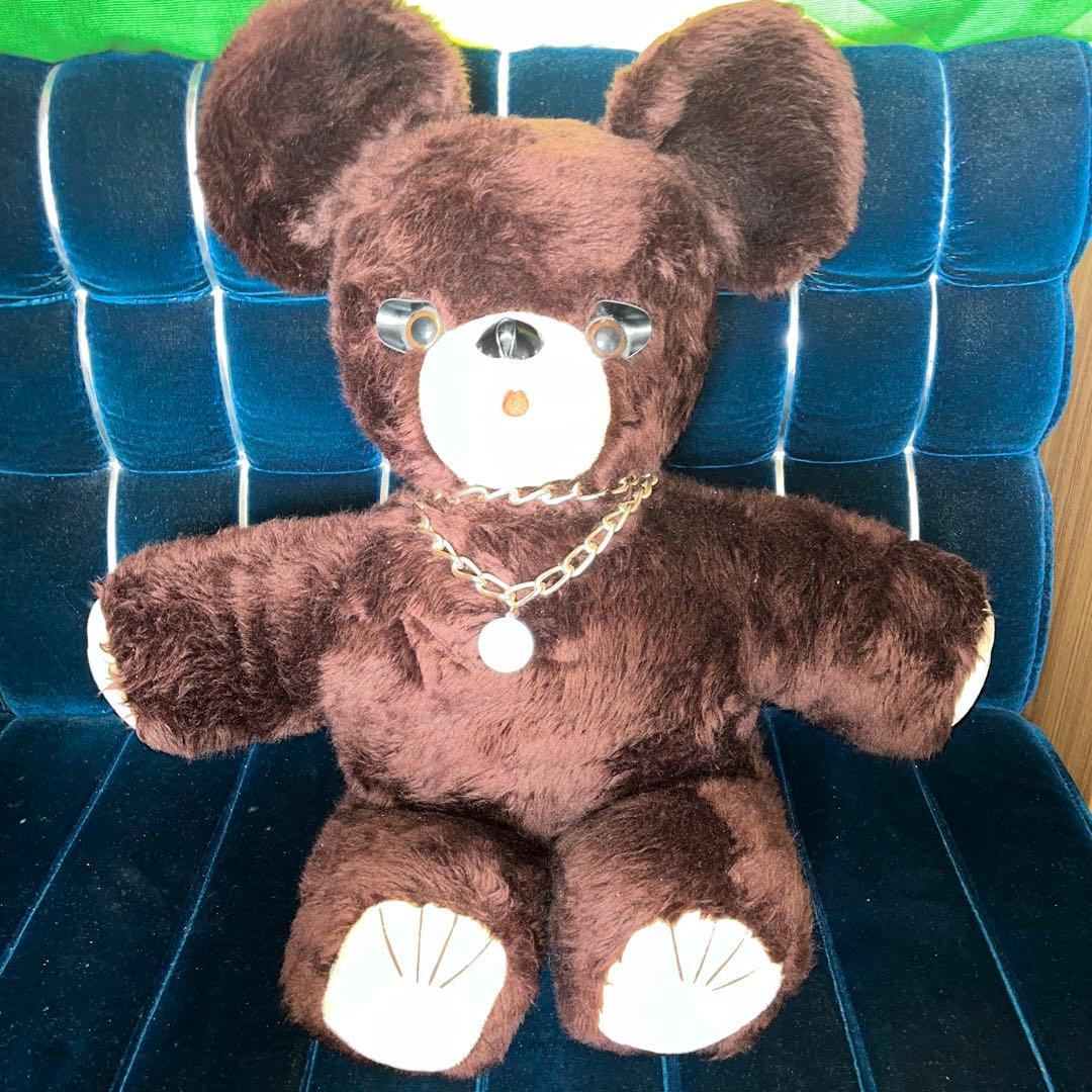 昭和レトロ くま 特大 ぬいぐるみ クマ ベアー ツジペット