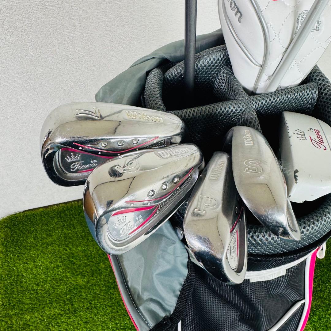 【女性用】XXIO wilson tiara レディース ゴルフクラブセット