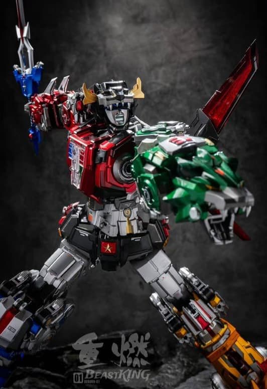 新品　HiPlay 重燃 百獣王 ゴライオン 分離可能 合金完成品 ボルトロン