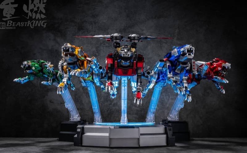 新品　HiPlay 重燃 百獣王 ゴライオン 分離可能 合金完成品 ボルトロン