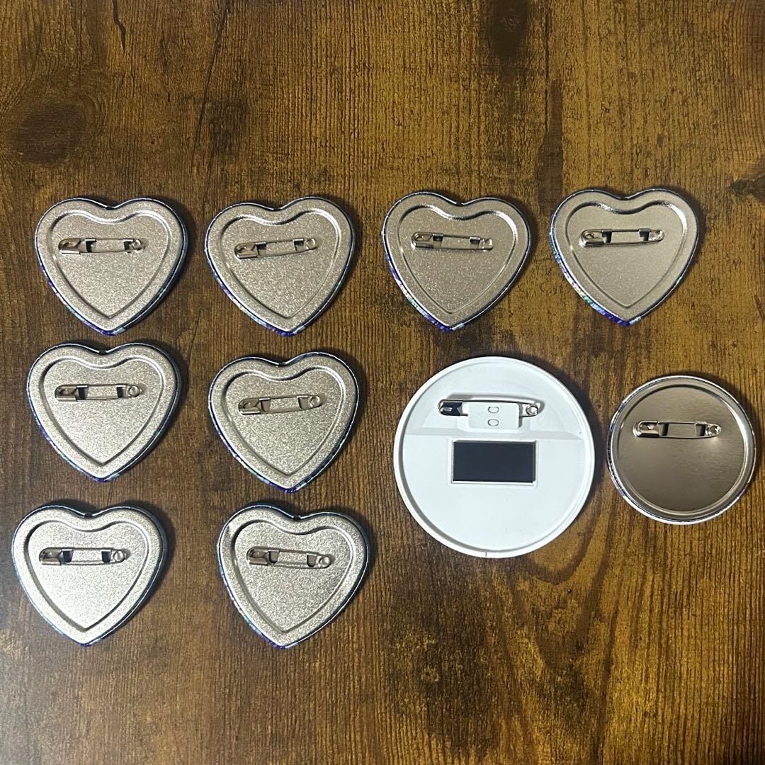 ナンジャタウン 尾浜勘右衛門 たまご探しの段 ート缶バッジx8+α