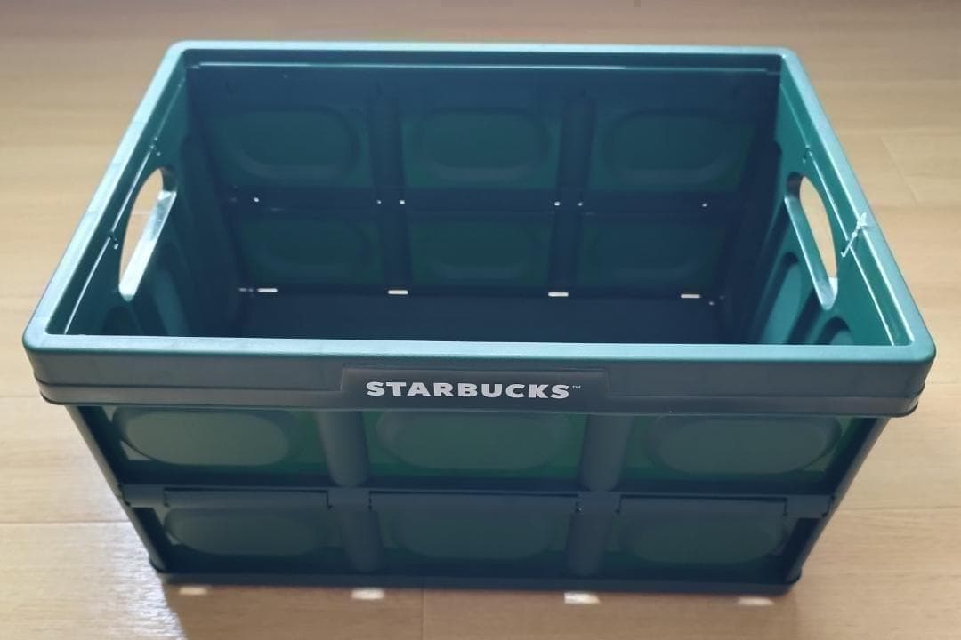 激レア非売品☆海外限定☆スターバックス☆折り畳みコンテナボックス☆テーブル