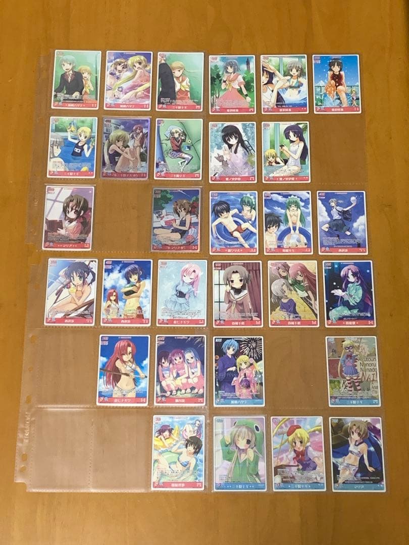 ハヤテのごとく！　TCG　トレカ　バインダー２個　バラカード　まとめ売り