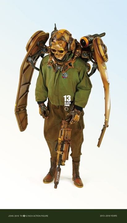 ブラック13パーク Air Strike Force Виктор 鷹 1/6