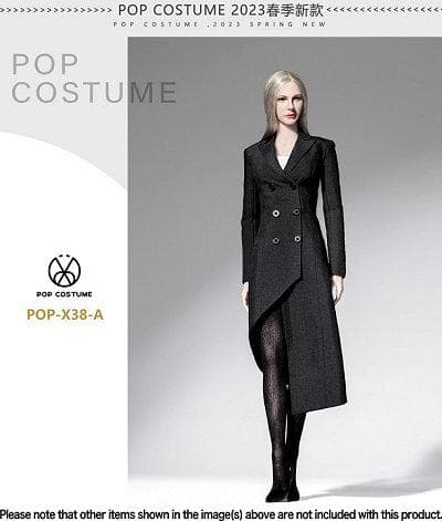 1/6 女性用春物コスチュームC (Black)POP-X38A